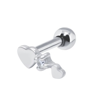 Heart Helix Ear Piercing TIP-3488